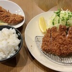 とんかつ 椛 - 上ロース+ささみカツ　2,000円+300円(税込)