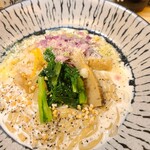 鯛そば のり - 鯛ボナーラ