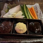 魚酔 - 生野菜スティック