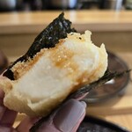 天ぷら浅沼 - ホタテ磯辺揚げ