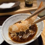 天ぷら浅沼 - エビ2