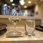 天ぷら浅沼 - お冷やも言わなくてもチェイサー支度してくれた