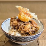 天ぷら浅沼 - 〆の小丼