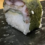 鮨 波づき - 焼き鯖棒鮨