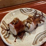 鮨 波づき - 子持ちヤリイカ粒マスタード