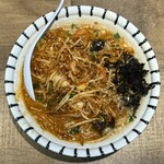 濃口背脂味噌らーめんと餃子 大福帳 - 豚キムチ味噌らーめん(1,150円)