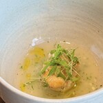 アコルドゥ - 白子と小芋のサルサベルデ