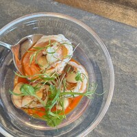 アコルドゥ - 大鉄砲のフラン　金時人参とパプリカ