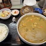 中国料理 頤和園 - ココナッツカレー麺セット