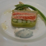 ＮＡＢＩ  - サーモンと野生，白グリーンアスパラ