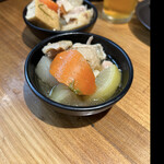 焼き鳥 もつ鍋 だるま - 御通し　byまみこまみこ