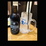 焼き鳥 もつ鍋 だるま - 黒ホッピー　byまみこまみこ