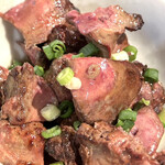 焼き鳥 もつ鍋 だるま - 2024年7月16日の極上レバーごま油仕立て　