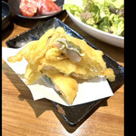 焼き鳥 もつ鍋 だるま - 海老湯葉チーズ揚げ　byまみこまみこ