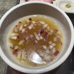 ZEN LABORATORY - つけ汁。刻んだ紫玉葱入り