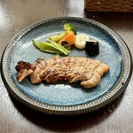 バルバルキッチンアメリ - ランチ：豚バラ肉の西京焼き(¥1,400)