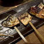 越後屋 竹千代 - おまかせ5種　魚串