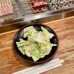 和楽互尊 - 突き出しのキャベツ