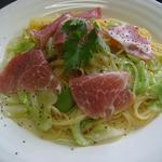 パニーノガーデン - 生ハムとキャベツのぺペロンチーノ
