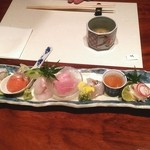 島之内 一陽 - 刺身の盛り合わせ