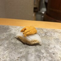 ながり鮨 錬 - 烏賊/雲丹