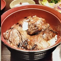 赤坂 津つ井 総本店 - ランチコース　ビフテキ丼