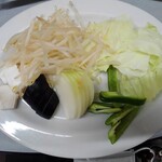 なかむら - 野菜盛り大  ¥250