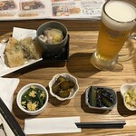 居酒屋 岡山農業高校レストラン - ちょい飲みセット