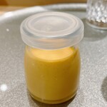 鮨 極 - 自家製プリン①