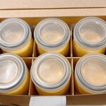 鮨 極 - 自家製プリン(テイクアウト)②