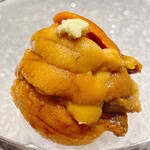 鮨 極 - 北海道の生雲丹②