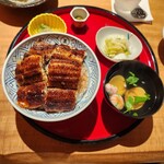 炭焼 うな富士 - うな丼