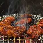 炭火焼ホルモン ぐう 築地 - 