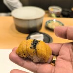 鮨 輝泉 - 馬糞雲丹