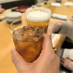 鮨 輝泉 - 乾杯