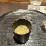 鮨 ひじり - 鯛のあらの味噌汁