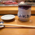 小判寿司 - お茶