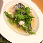 あお野 - サバは半身ありました。