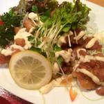 あお野 - チキン南蛮アップ。