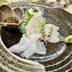 鮨 八えん - カワハギの肝造り