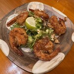 亀戸 沖縄ダイニング居酒屋いさたこ - ガーリックシュリンプ