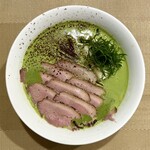 メンショー サン フランシスコ - 【限定】鴨と抹茶のチョコらぁ麺(1,300円)