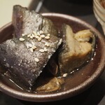 葉花 - あて盛り合わせ6種（茄子とあさりの旨煮）