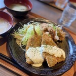 旅彩 - アジフライ定食