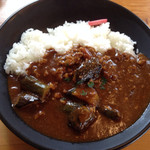 欧風カレー工房チロル - ひき肉とナスのカレー