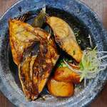 はまさき村 - ブリ大根（提供後）