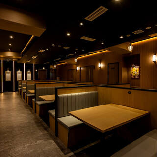 【駅近】上品な和モダン空間は、大小様々なシーンで利用可能