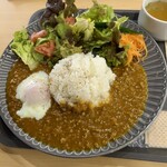 Cafe Sacoco - キーマカレー　温玉