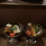 YAKITORI DINER THE HICKORY BIRD - 前菜→自家製コーンブレッド