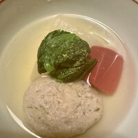 味舌 - イワシのつみれ　聖護院大根　近江こんにゃく